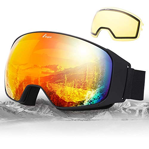 Avoalre Snowboard Ski Goggles Snow Glasses - UV400 Snowmobile Goggles