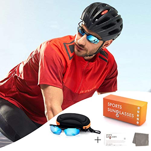 Sports Sunglasses Polarized for Men Women Cycling Running Fishing Glasses  UV Protection : : Clothing & Accessories
